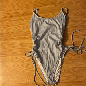 Pink Victoria’s Secret one piece